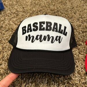 Brand New Baseball Mama Trucker Hat